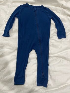 Kyte Baby Tahoe Blue Zippy Pajamas. Size 12-18mo